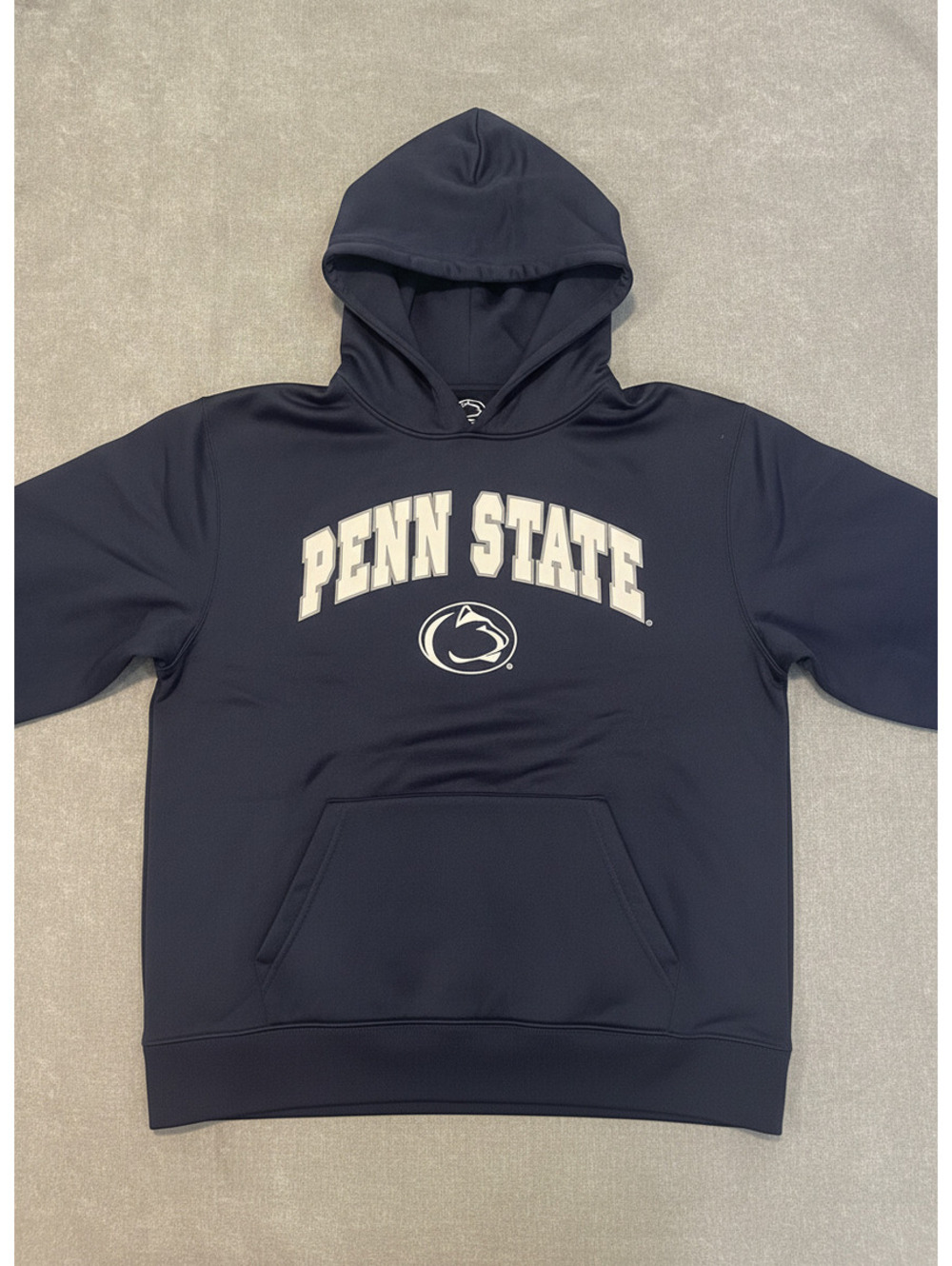 Campus Heritage Mens Hoodie Penn State Logo Navy Blue Large
